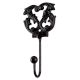 Decorative Black Iron Wall Hooks
